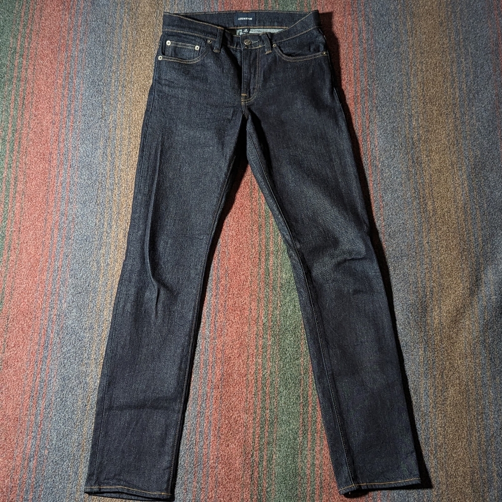 J. Crew Men's Skinny/Slim Fit Indigo Jeans 28W32L